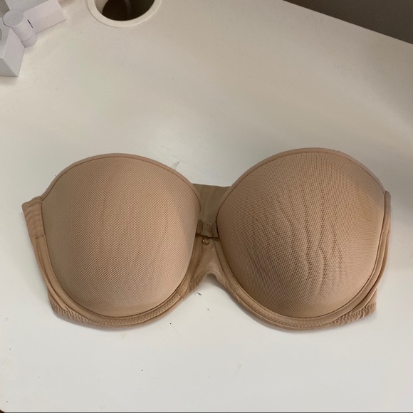 Chantelle Nude Strapless Bra - Picture 1 of 4